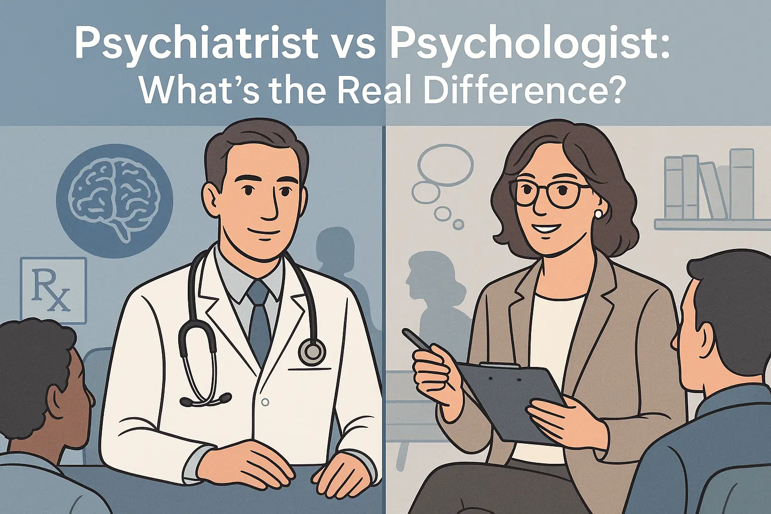 psychiatrist and psychologist